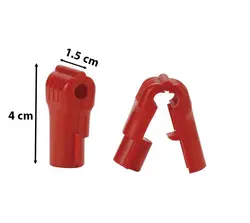 قفل رگال شاخک پلاستیکی 6 میل