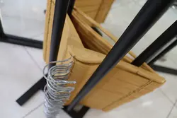 چوبکار جمع کن (هلالی) فلزی مشکی 105 سانتیمتری