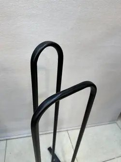 چوبکار جمع کن (هلالی) فلزی مشکی 105 سانتیمتری