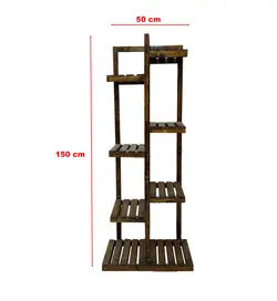 استند طبقاتی چوبی