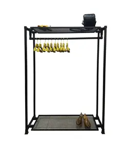 رگال لباس فلزی کف توری رو توری مشکی C12