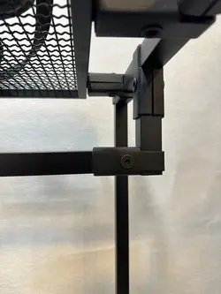 رگال لباس فلزی کف توری رو توری مشکی C12