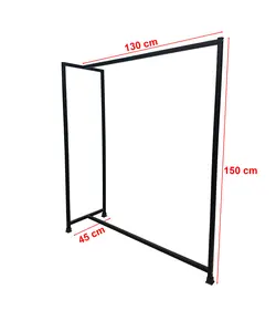 رگال لباس یک طرف دوبل AB04 مشکی