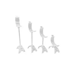 استند کفش 4 تایی پلاستیکی شفاف