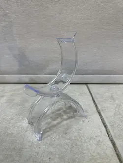 استند کفش 4 تایی پلاستیکی شفاف