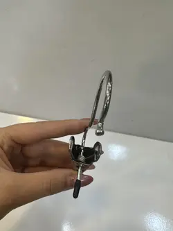 چوبکار تک گیره فلزی