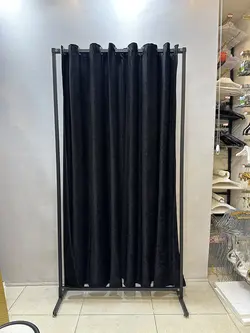 پرده اتاق پرو مشکی