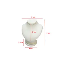 مانکن جواهرات دکتری کوچک سفید