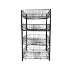 سبد حراجی چهار طبقه فلزی
