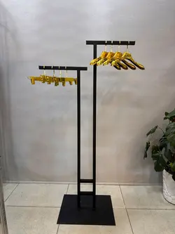 رگال لباس فلزی دو طرفه مشکی AB36