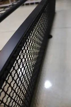 رگال لباس دیواری توری خور فلزی مشکی طول 100 سانتیمتر