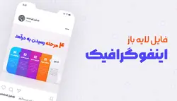فایل لایه باز اینفوگرافیک