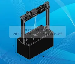 گاوصندوق آسانسوری  ایران کاوه مخصوص طلافروشی با شیشه های ضدگلوله