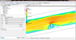 فیلم آموزشی مدلسازی ساختمان  مکعبی شکل تحت اثر باد با نرم افزار ANSYS