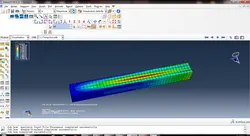 فیلم آموزشی محاسبه مدهای ارتعاشی تیر کنسول در نرم افزار ABAQUS