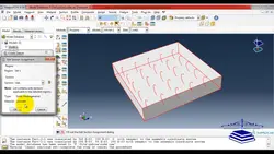 فیلم آموزشی آنالیز استاتیکی غیر خطی  سقف کوبیاکس در نرم افزار ABAQUS