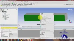 فیلم آموزشی بررسی اندرکنش سازه مکعبی شکل و باد با استفاده از قابلیت کوپل سازه-سیال در نرم افزار ANSYS