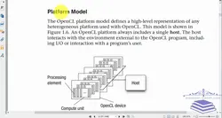 فیلم آموزشی، آموزش برنامه نویسی موازی با استفاده از OpenCL : جلسه دوم : آشنایی با مدل پلتفرم و مدل اجرایی OpenCL