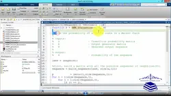 فیلم آموزشی، آموزش مفهومی مدل های مارکوف به همراه مثال های کاربردی و پیاده سازی در نرم افزار MATLAB