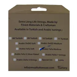 سیم عود آرورا مدل Aurora Arabic FaFa Medium - آنزان ساز