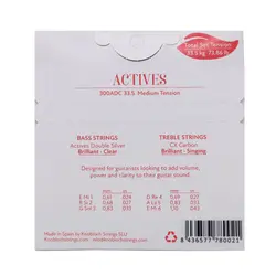 سیم گیتار کلاسیک نوبلوخ مدل 33.5 Knobloch medium tension CX - آنزان ساز