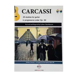 کتاب کارکاسی ۲۵ قطعه تکنیکی و ملودیک برای گیتار - آنزان ساز