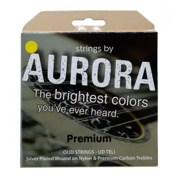 سیم عود aurora آرورا Premium طلایی - آنزان ساز