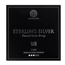 سیم گیتار کلاسیک نوبلوخ مدل استرینگ سیلور qz Knobloch sterling silver qz medium high tension - آنزان ساز