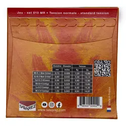 سیم گیتار کلاسیک ساوارز Savarez 510MR - آنزان ساز