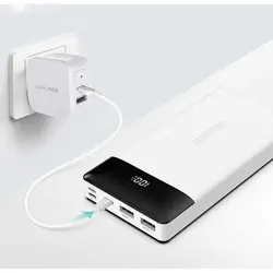 پاور بانک راو پاور مدل RP-PB172 ظرفیت 20000 میلی آمپر ساعت PD