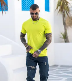 تیشرت زارا پنبه براش ترک