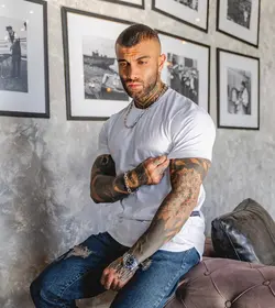 تیشرت زارا پنبه براش ترک