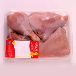 ران و سینه تمیز شده