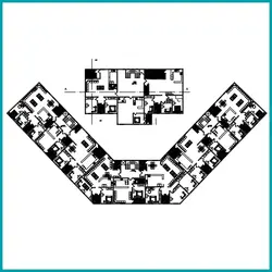 پروژه مجتمع مسکونی با طرح صدف