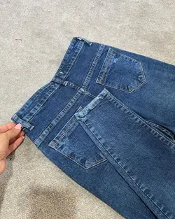 شلوار لی دخترانه قواره کوچیک سایز ریز فول کش