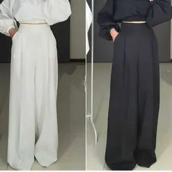 شلوار پارچه ای مازراتی بگی مشکی/طوسی/کرم/سفید
