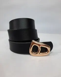 کمربند زنانه چرم مصنوعی عرض 2.5 سانت