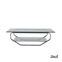 جلو مبل شیشه بی رنگ FOC422