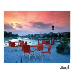 صندلي بدون دسته هارموني پایه آلومینیومی ۸۰۱