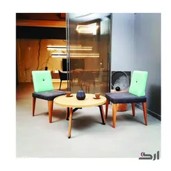 صندلی بدون دسته پونتو پایه چوبی F210