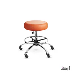 صندلی کانتر با جک بلند و حلقه زیر پایی بدون پشتی و دسته ۱۰۱۰