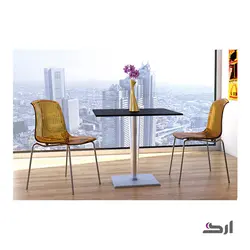 صندلی پلی کربنات آلگرا با پایه فلزی N420