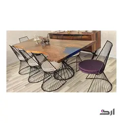 صندلی بدون دسته لرد رنگی N104