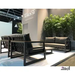 مبل یک نفره تمام آلومینیومی دنیز2 Deniz Single Seat