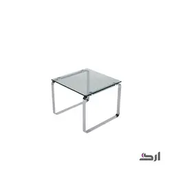جلو مبل شیشه بی رنگ FOS378
