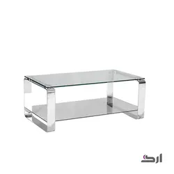 جلو مبل شیشه بی رنگ FOC578