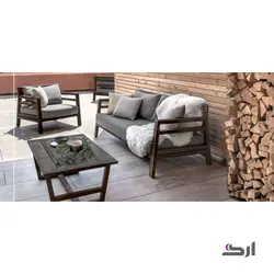 مبل دو نفره تمام آلومینیومی دنیز Deniz Double Seat