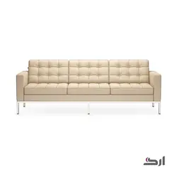 مبل اداری سه نفره فلورنس با پایه فلزی ۴۰۳۴M