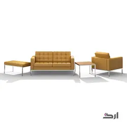 مبل اداری یک نفره فلورنس با پایه فلزی ۴۰۳۰M