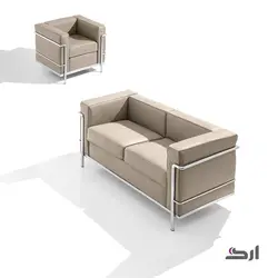 مبل اداری یک نفره (لوکورپوزیه) ۴۰۱۵